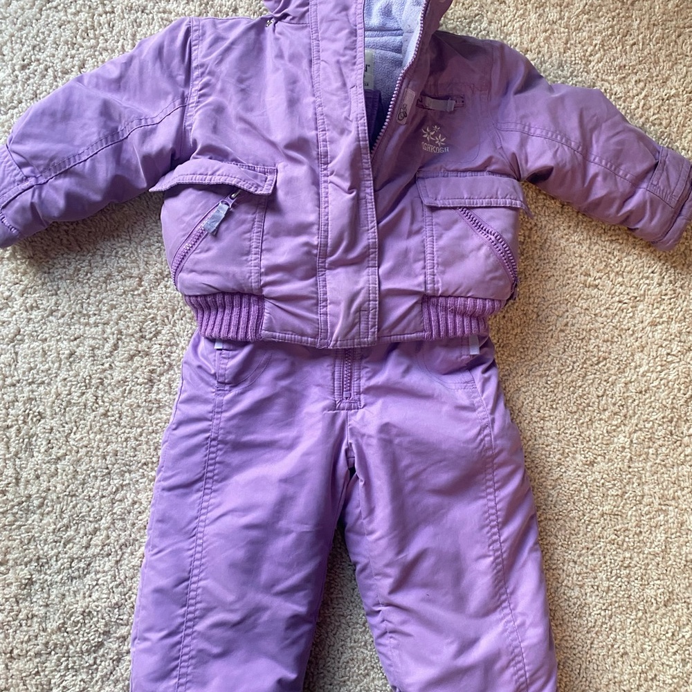 OshKosh B'gosh Purple Kids Jacket & snow pants